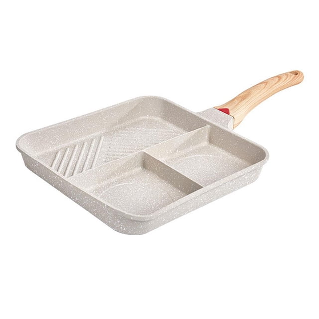 Sartén multiusos para desayuno Sartén para cocinar Sartén para tortillas de huevos antiadherente η _α