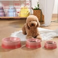 thumbnail image 6 of SWEEJAR Ceramic Puppy Bowl,Porcelain Pet Bowl for Food and Water,8 oz,Gradient Pink, 6 of 6