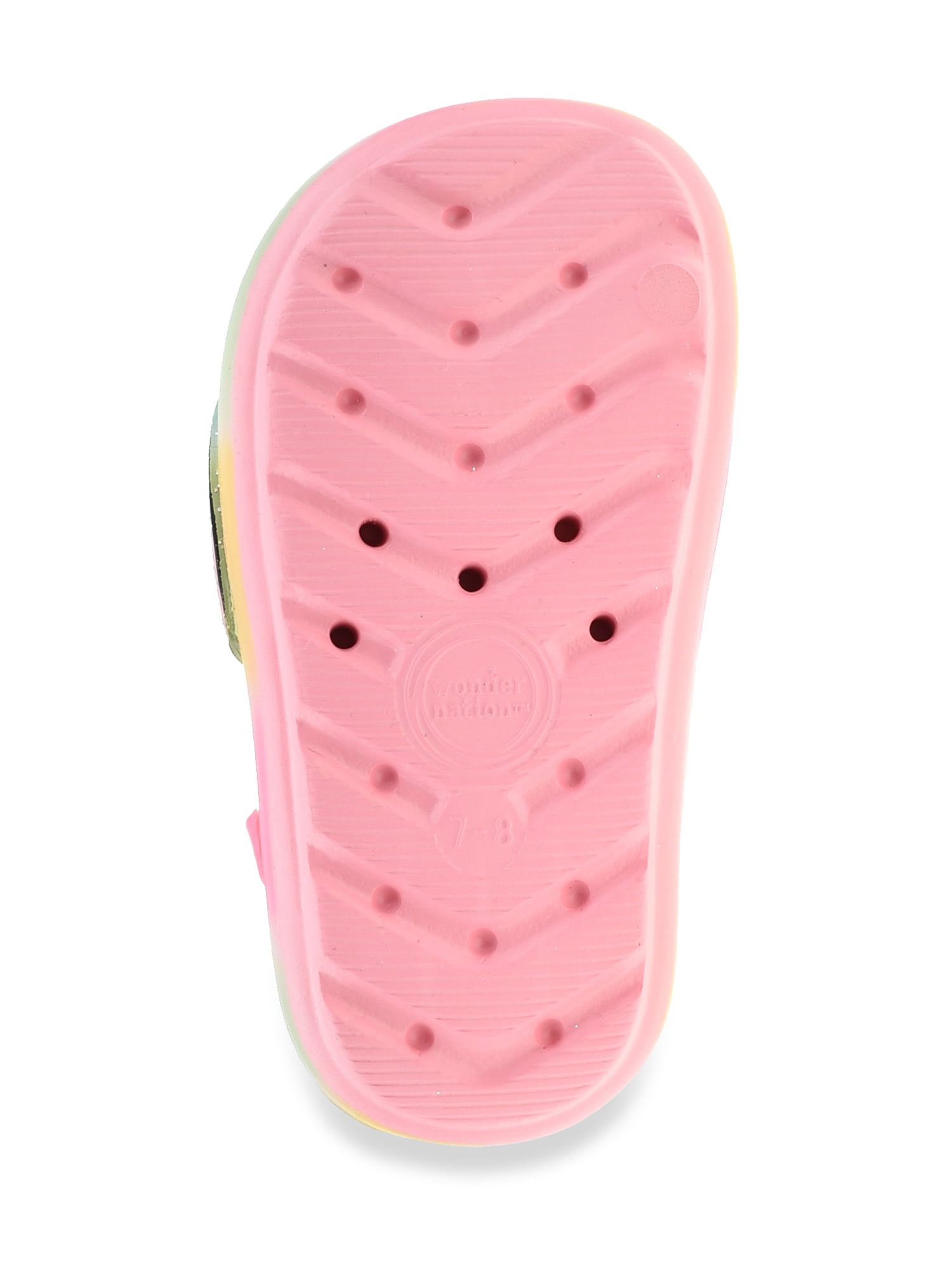 Wonder Nation Toddler Girl Eva Icon Slide Sandals