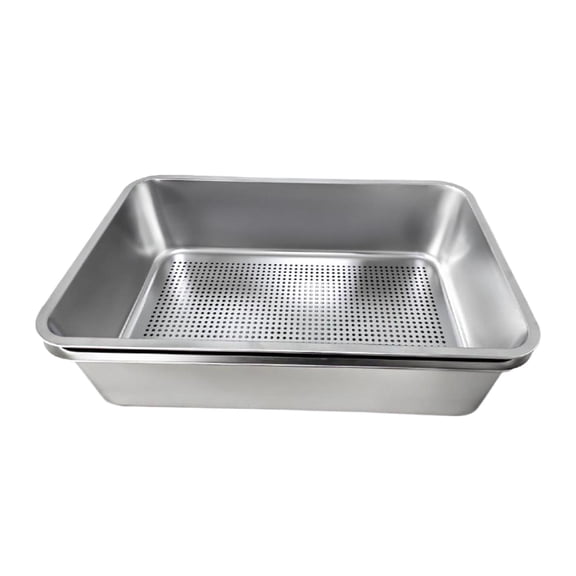 YWMJZEU Cat Litter Box Kitten Potty Toilet Sand Box Pet Supplies Easy to Container Large