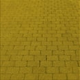 thumbnail image 1 of Ahgly Company Tapis d'Intérieur Lavables en Machine, Carrés, Jaune Transitionnel, 1 of 7