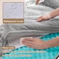 thumbnail image 3 of Cama para perros EHEYCIGA, de espuma viscoelástica, ortopédica, impermeable, mediana, 3 of 9