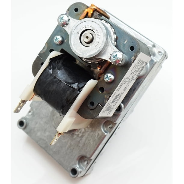 Pellet Stove Auger Motor, .72 amps, 1" x 3/8 Shaft 1.7 rpm, CW, 44106