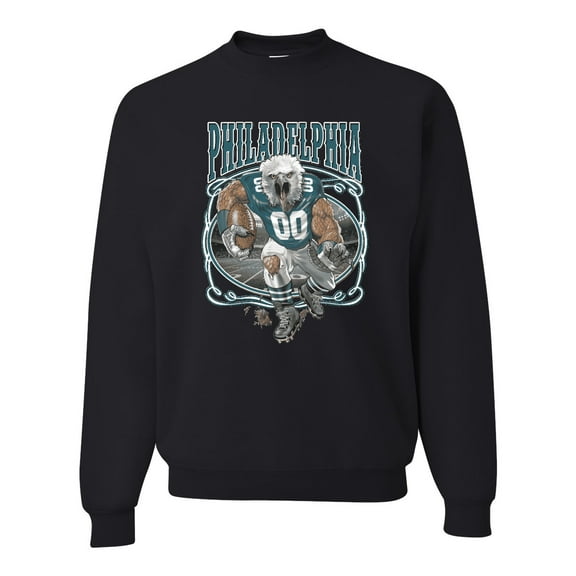 Wild Bobby, Philadelphia Fan | PHI Fantasy Football ,Sports, Unisex Crewneck Graphic Sweatshirt, Black, Small