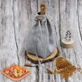 thumbnail image 4 of Bolsa de golosinas para perros Yashi con almacenamiento de alimentos color gris, 4 of 5