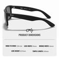thumbnail image 5 of Ray-Ban RB4165 JUSTIN COLOR MIX Square Shaped Non-Polarized Sunglasses for Men - Includes Official RAYBAN Eyewear Kit - Ideal Formal & Casual Wear Sunglasses - Grey Mirror Silver Lens, 5 of 7