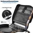 thumbnail image 4 of FORMRS Zipper Binder with Shoulder Strap 2-inch Ring 500 Sheet Capacity File Bag, Bright Skeleton, 4 of 5