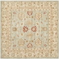 thumbnail image 4 of SAFAVIEH Antiquity Lorraine Floral Bordered Wool Area Rug, Grey Blue/Beige, 5' x 8', 4 of 11