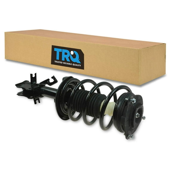 TRQ Front Left Complete Strut & Coil Spring Assembly Drivers Side Fits Select 2007-2012 Nissan Sentra