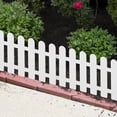 thumbnail image 2 of unbranded 1 Set 2 Pcs Plastic Courtyard Fences Villa School Garden Fences (White), 2 of 6