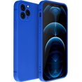 thumbnail image 1 of ORUYROP iPhone 12 Pro Max Case Compatible with iPhone 12 Pro Max Matte Silicone Gel Cover with Full Body Protection Anti-Scratch Shockproof Case 6.7 inch（Klein Blue）, 1 of 7