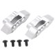 thumbnail image 1 of 2 unids/set pinzas de disco de freno trasero delantero de Metal para LOSI SUPER BAJA REY 1/6 RC piezas de actualización de coche plateado, 1 of 14