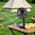 thumbnail image 4 of XGFHYJEH Desk Fan, Small Fan, Tabletop Fan, Small Desk Fan, Small Fans for Desk, Desk Fans for Home, Desk Fans Small Quiet, Portable Personal Electric Fan, Desk Fans under $15.00, 4 of 7