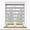 Gray, variant on ShadesU Cordless Zebra Blinds Roller Shades, Grey, 46" W x 72" H, Cordless Safety Design,Free Stop Zebra Shades, Light Filtering, Privacy, Modern Style, Window Treatment,Aluminium Headrail