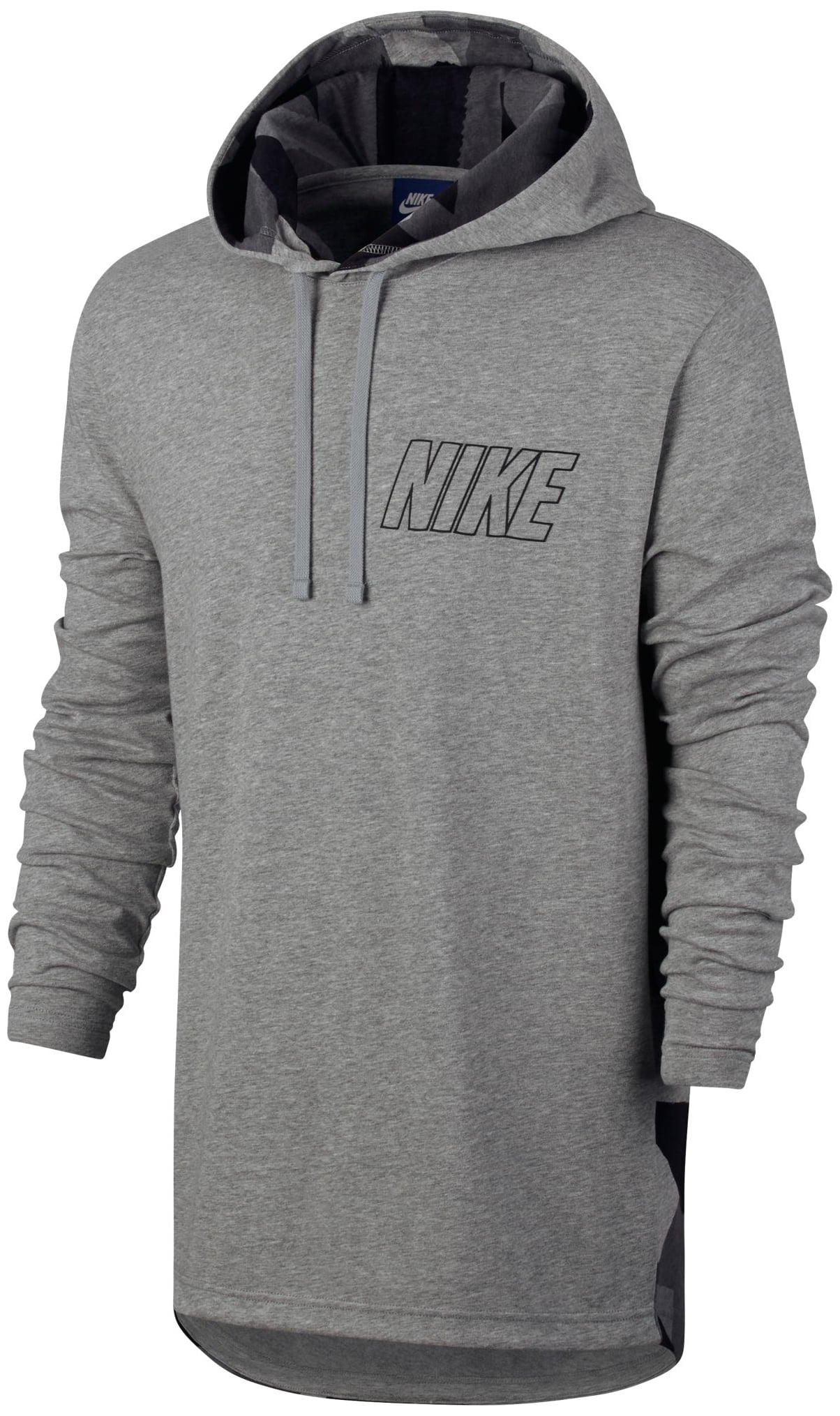 Nike - Nike Men's Sportswear Hoodie (Dk Grey Heather, XL) - Walmart.com ...