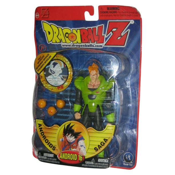 Dragon Ball Z Androids Saga Irwin Toys Android 16 Series 6 Action Figure Walmart Com Walmart Com