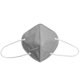 thumbnail image 5 of Máscara HUOGUO de 5 capas de alta densidad Pm2.5 gris contra la contaminación del viento, 5 of 5