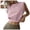 Pink, variant on Kureaily Crop Top Athletic Shirts For Women Cute Sleeveless Yoga Tops Running Gym Workout Shirts Yoga Running Sports Shirt Top Basic Camisole Shirts