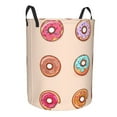 thumbnail image 2 of ZICANCN Donut Texture Design Laundry Basket Organizer , Dirty Clothes Hamper for Bathroom Kids Girls Boys Laundry Hamper Small, 2 of 8