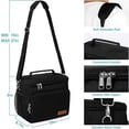 thumbnail image 3 of Bolsa de almuerzo Tiblue con aislamiento para mujer/hombre c, 3 of 3