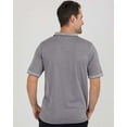 thumbnail image 5 of Real Essentials 3 Pack: Men's Regular-Fit Ribbed Polo Shirt With Pocket (Available in Big & Tall), 5 of 6
