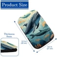 thumbnail image 4 of Whale Soft Furry Printed Car Armrest Cover 12.5x8.2 Inch - Comfortable Armrest Pad Accessories, 4 of 6