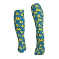 thumbnail image 2 of Bixox Rubber Duck Print Compression Socks,Compression Socks Women & Men Circulation for Medical,Running,Athletic, 2 of 7