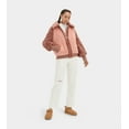thumbnail image 3 of UGG Women's Augusta Sherpa Baseball Jacket, Firewood, X-Small, 3 of 4
