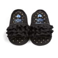 thumbnail image 4 of Honeeladyy Clearance under 10$ Infant Baby Girls Boys Open Toe Sandals Summer Polka Dot Crib Shoes Toddler Soft Sole Dress Flat Shoes (Black,3-5 Months), 4 of 4