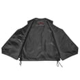 thumbnail image 4 of Daniel Smart Leather Vests for Kids Premium Cowhide Black Leather Vest with Unique V-Neck Design & Multiple Pockets, 4 of 6