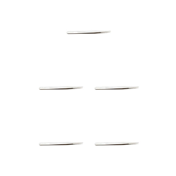 Seitruly Pinzas para pestañas Pinzas antiestáticas para cejas Suministros duraderos para pestañas Type5 NO5