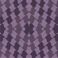 thumbnail image 1 of Ahgly Company Indoor Square Patterned Plum Purple Area Rugs, 5' Square, 1 of 6