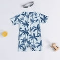 thumbnail image 2 of Gerichy Boys Swim Set, 2T 3T 4T 5T Swimsuit Boys Boys Swimsuit Comfortable Breathable Fashion Beach Coconut Tree Print Boys Swimsuit, 2 of 5