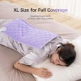 thumbnail image 6 of OCOOPA Graphene Heating Pad, First-Ever 8-Layer Ultra Rapid Heat,6-Hour Timer, 12"x24" Electric Heating Pad for Neck Back Shoulder Relief and Cramps, 6 of 7