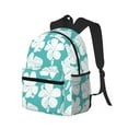 thumbnail image 2 of Haiem Vintage Floral Lightweight Backpack for School, Classic Basic Water Resistant Casual Daypack for Travel with Bottle Side Pockets, 2 of 7