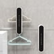 thumbnail image 5 of Estante organizador de colgador de ropa retráctil montado en la pared, solución de almacenamiento sin taladro que ahorra espacio para balcón y armario, tiene capacidad para 70 perchas, 5 of 6