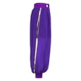 thumbnail image 2 of Aislor Belly Dance Pants Satin Tribal Baggy Pants Arabian Princess Cosplay for Halloween Carnival Purple 6, 2 of 7