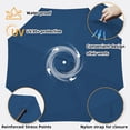 thumbnail image 4 of Jorohiker 9ft-8ribs Patio Umbrella Replacement Canopy Only, Outdoor Table Market Yard Umbrella Top for Outdoor Umbrella Canopy, Navy Blue, 4 of 7