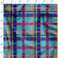 thumbnail image 3 of Soimoi Cotton Jersey Fabric Check Check Fabric Prints By Yard 58 Inch Wide, 3 of 5
