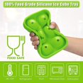 thumbnail image 4 of Ice Tray. Ice Cubes. Glacon Tray. Ice Cube Tray With Lid. Silicone Ice, 4 of 5