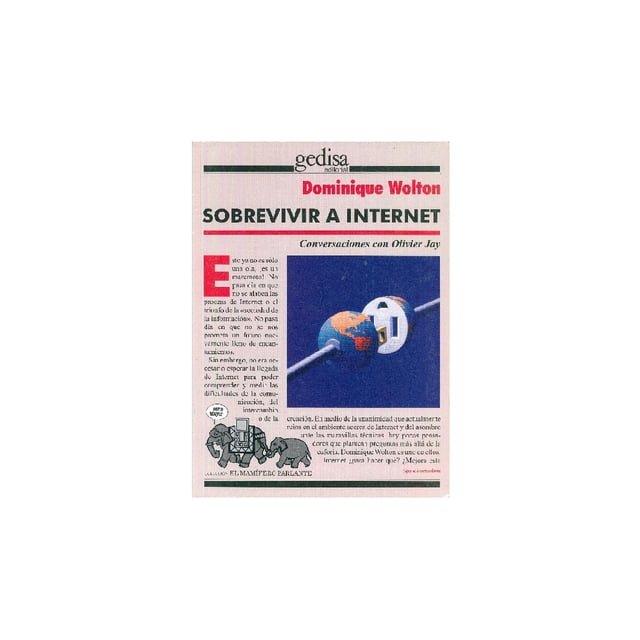 Sobrevivir a Internet Gedisa 9788474328233