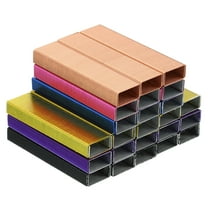Uxcell Staples for Stapler, 6 Pack(1000Pcs Staples Per Pack) 26/6 Standard 1/4 Inch Length Staples Jam Free 6 Colors