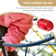 thumbnail image 3 of DEEPCRAFF Aire de Jeux pour Enfants 10 Pcs Boucles de Filet d'Escalade en Plastique Rouges pour Connexion, 3 of 6