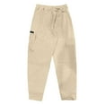 thumbnail image 4 of Zylarhe Casual Pants for Men Men's Casual Pants Comfortable Loose Fit Everyday Wear Breathable Soft Fabric Versatile Styling Long Trousers For All Seasons, 4 of 9