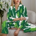 thumbnail image 6 of Uemuo Happy saint Patricks day Pattern Womens Pajama Sets,PJ Set for Women,Pajamas for Women Logo,Long Sleeve Pajama Set for Women,Soft Long Sleeve Top With Pants-XX-Large, 6 of 7