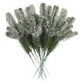 thumbnail image 1 of Christmas Greenery，Christmas Tree Picks，Pine Branches Faux Stems Picks Picks For Christmas Picks 24 PCS Artificial Branches Christmas Tree Filler Branches Christmas DIY Decorating Christmas DIY, 1 of 9