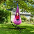 thumbnail image 3 of Sorbus Swivel Hammock Stand Chair Frame, Height Adjustable, 1 Person, 350-Pound Capacity, 3 of 7