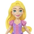 thumbnail image 4 of Disney Princess Rapunzel Small Doll with Blonde Hair & Green Eyes, Signature Purple Look, 4 of 6
