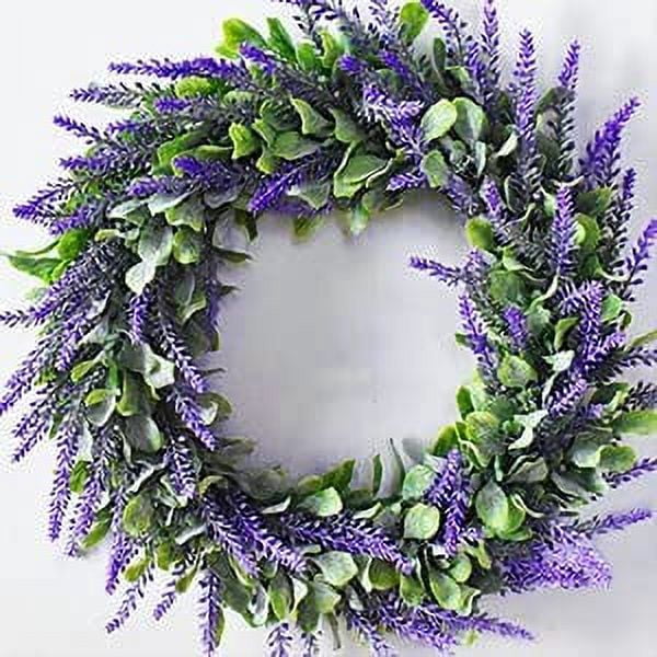 10 Bundles Artificial Lavender Flowers Artificial Flowers and Plants UV Resistant Plastic Outdoor Indoor Purple Fake for Home Decor Spring Garden Farmhouse Porch Pot Window Box Wedding Home