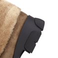 thumbnail image 4 of Joykidd Women's Pom‑Pom Winter Knee-High Boots Suede Platform Lug Sole Plush Mid-Calf Boots for Holiday Party Festival Outfits, 4 of 7